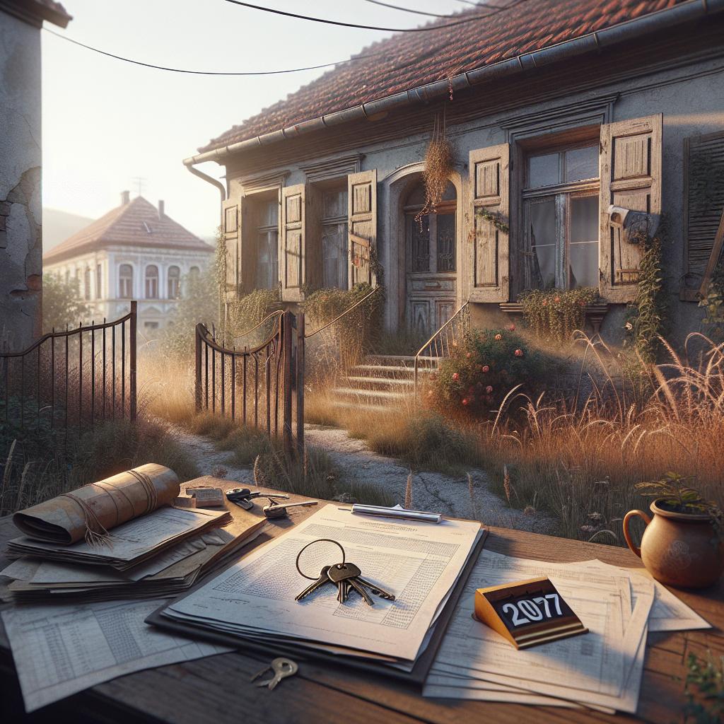 Face aux biens gelés par des successions, la réforme veut permettre aux familles et aux communes de sortir plus vite de l’indivision pour vendre sortie indivision successorale