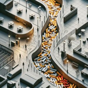 mégots espace public