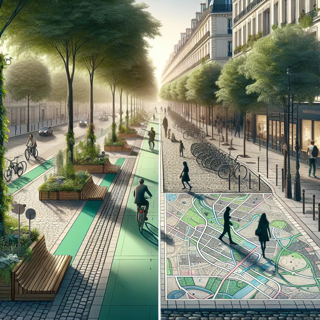 Anne Hidalgo Paris piétonnisation végétalisation