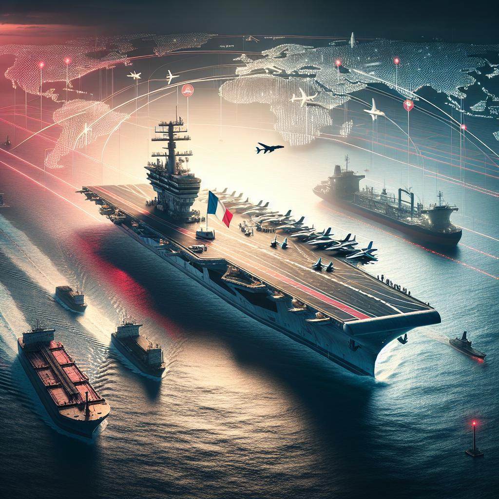 Macron Iran Charles de Gaulle