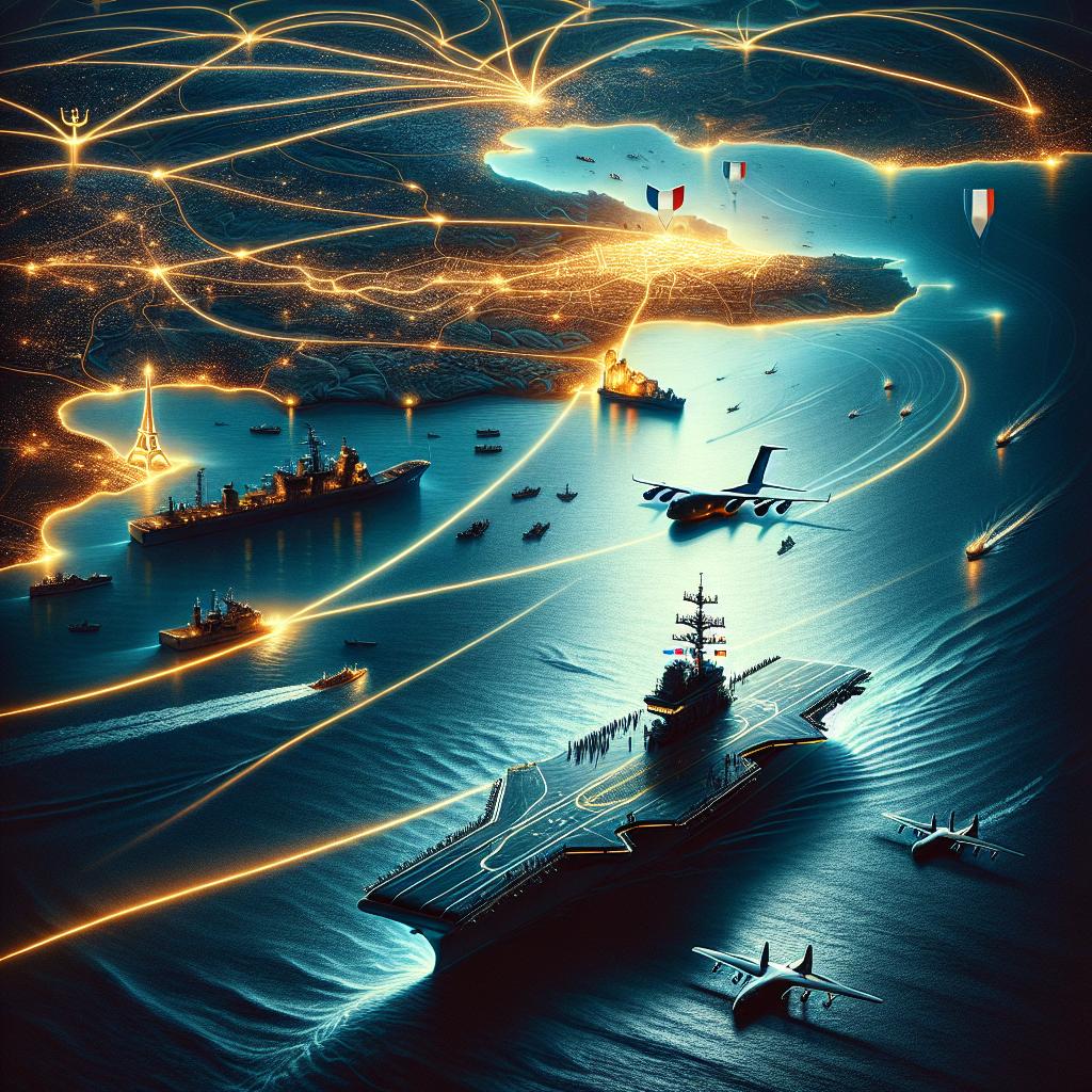 Macron Charles de Gaulle Méditerranée