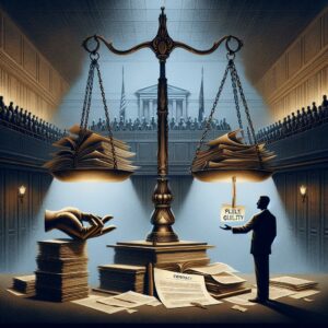 plaider coupable criminel