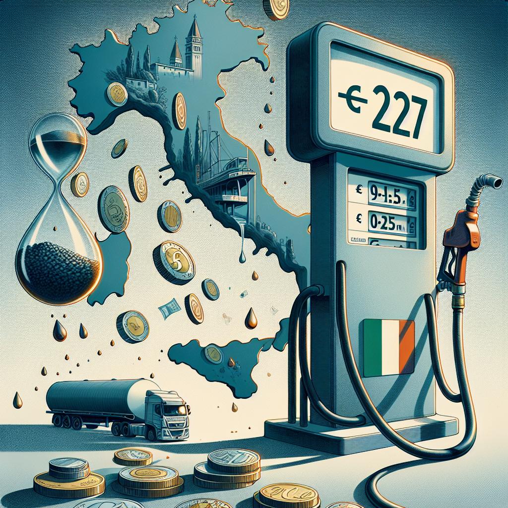 accises carburant Meloni