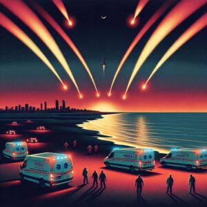 missiles frappes blessés