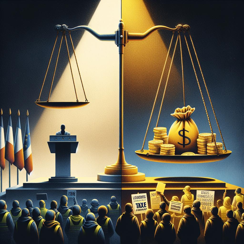 allocution Macron gilets jaunes