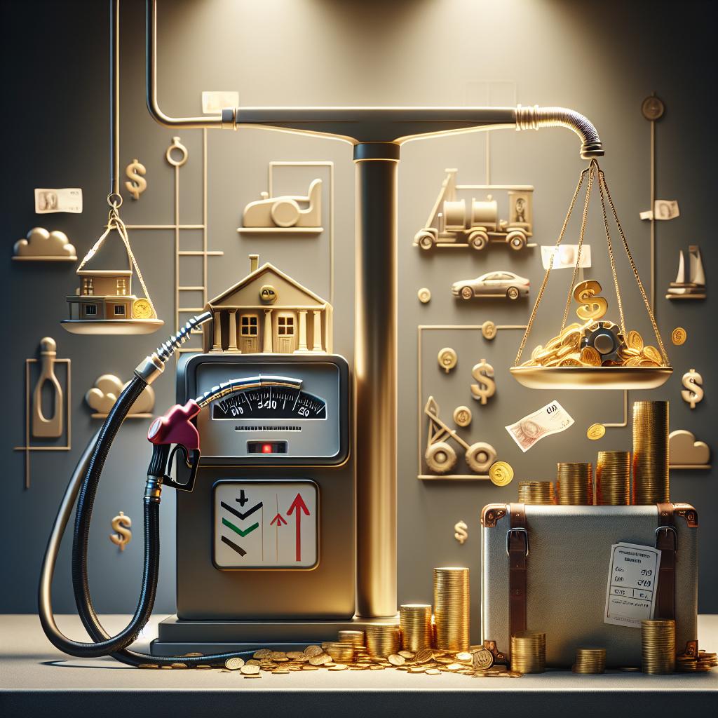 hausse carburants Etat profite