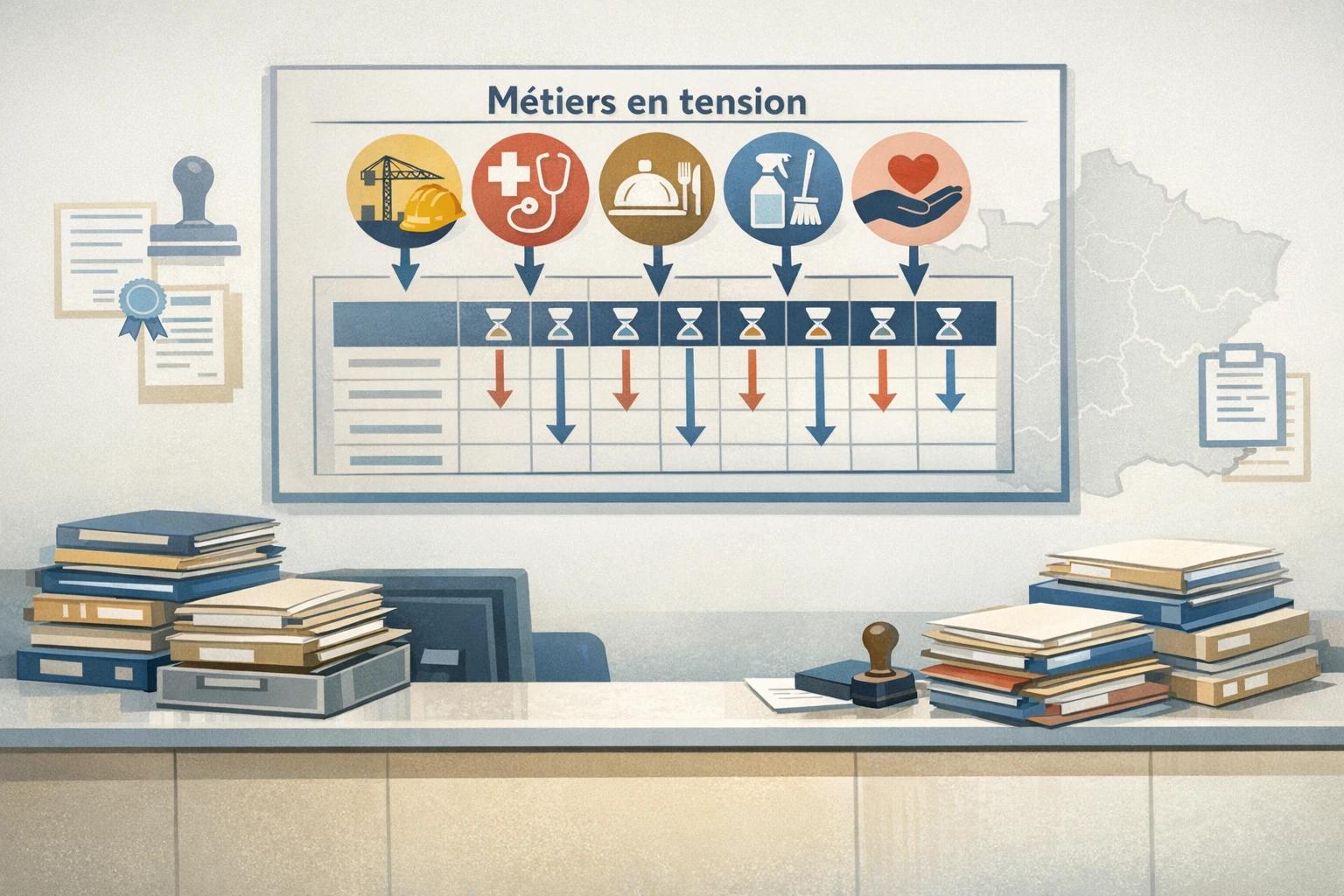 métiers en tension