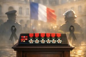 hommage Bataclan policiers