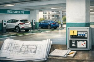 bornes de recharge copropriété