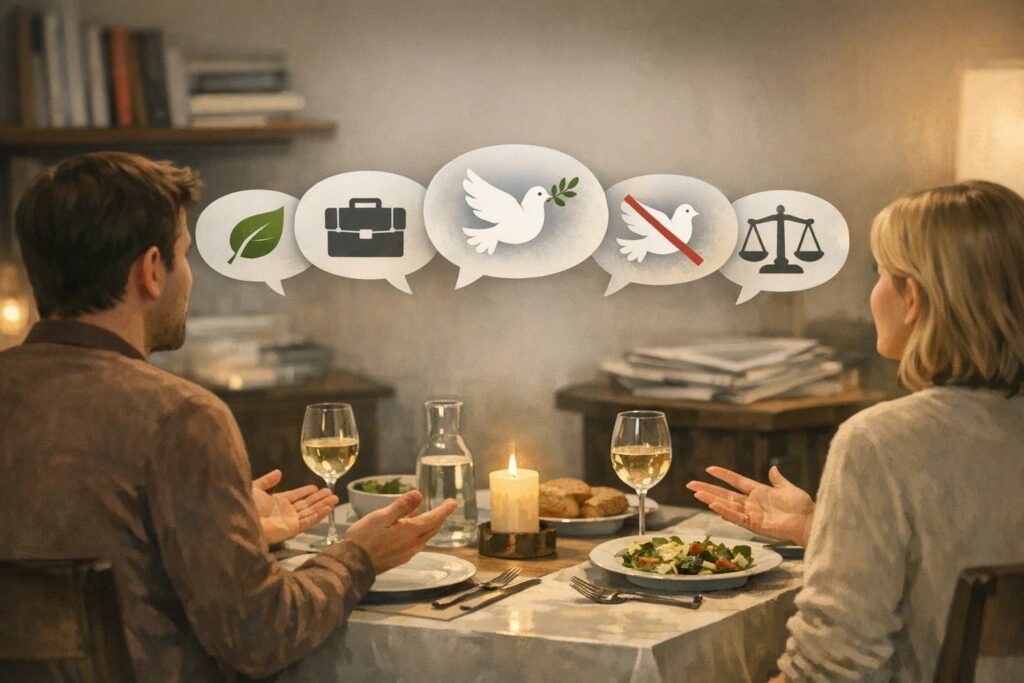 dialogue politique en famille