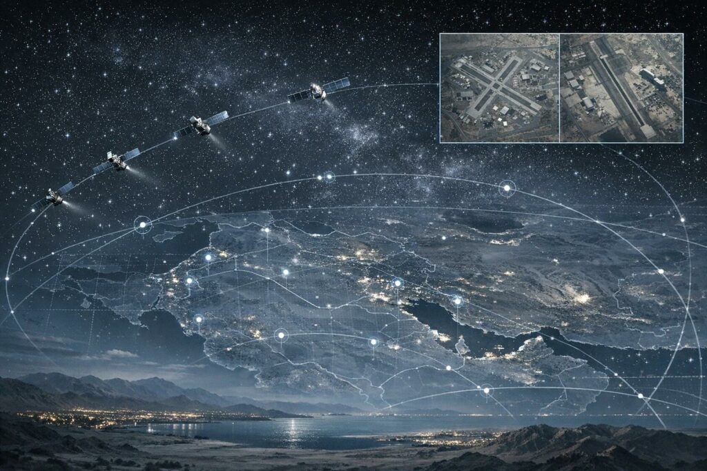 satellites chinois Moyen-Orient