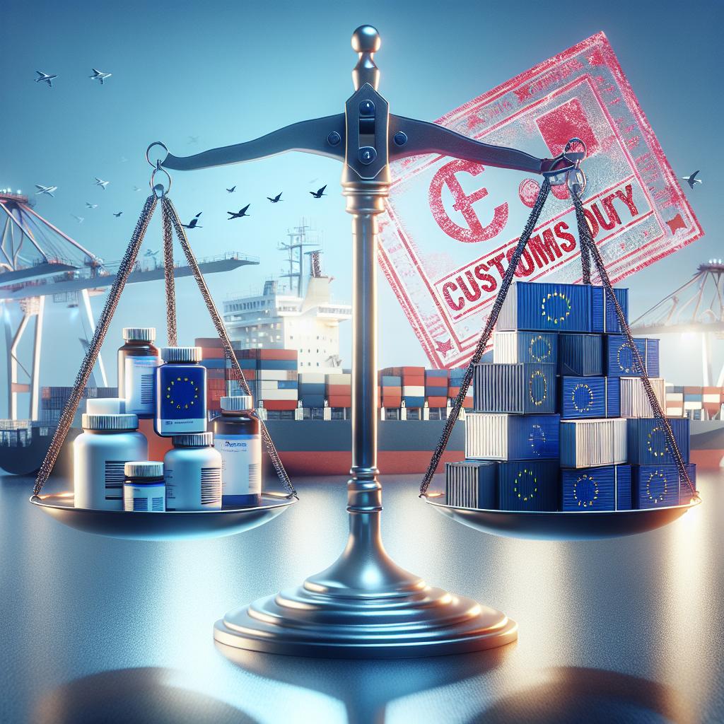 droits de douane médicaments