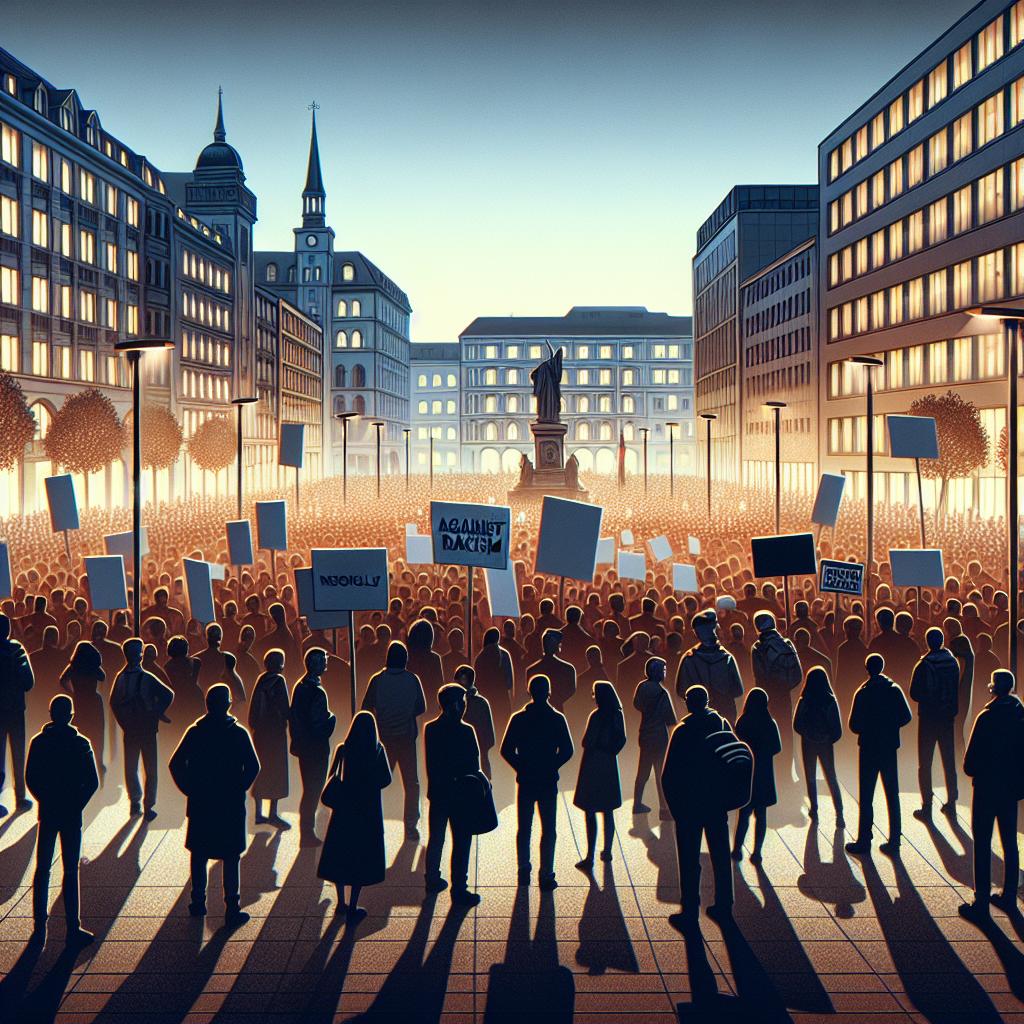 marche contre le racisme