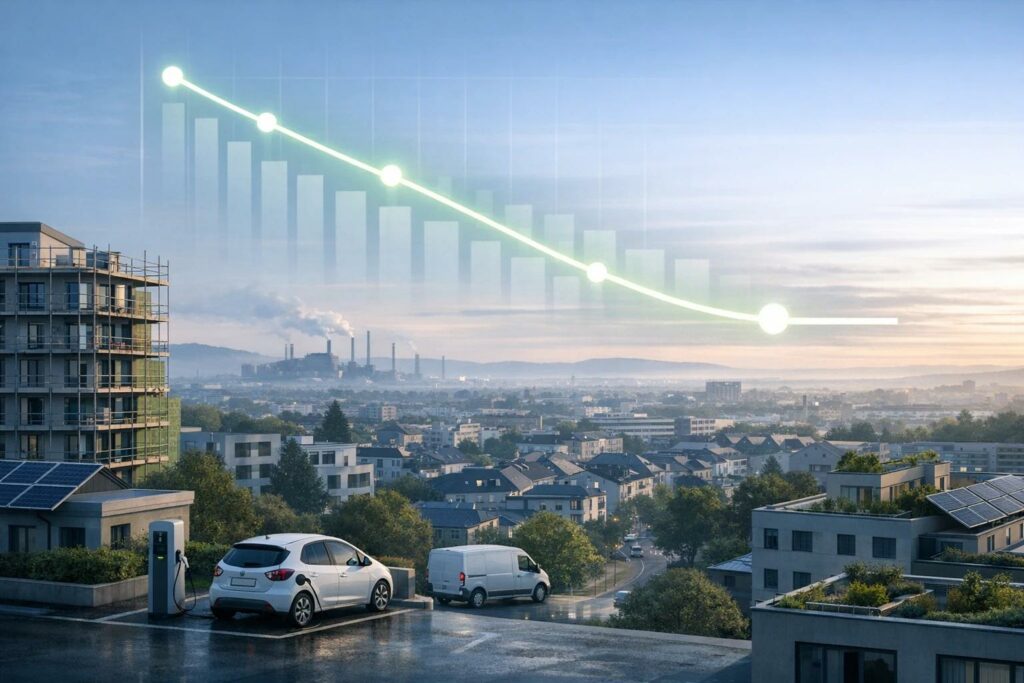 baisse émissions 2025