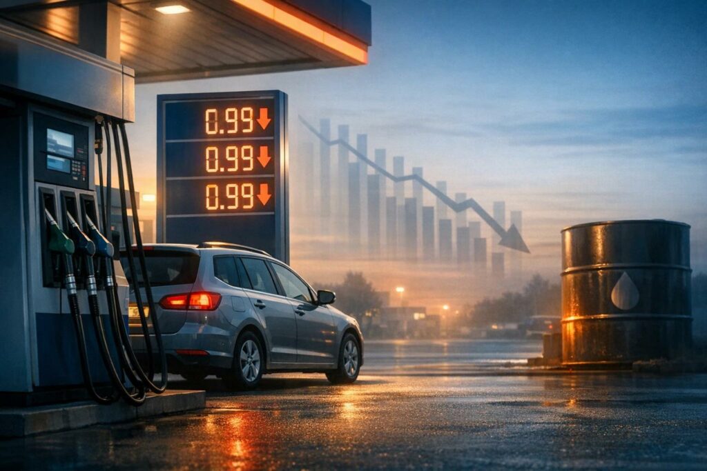 prix carburant baisse