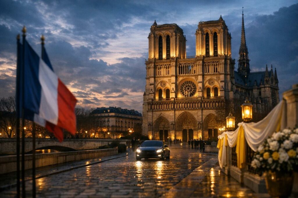 Citoyens : une visite papale en France interroge la laïcité, l’influence internationale et le rôle symbolique de Notre‑Dame visite papale France