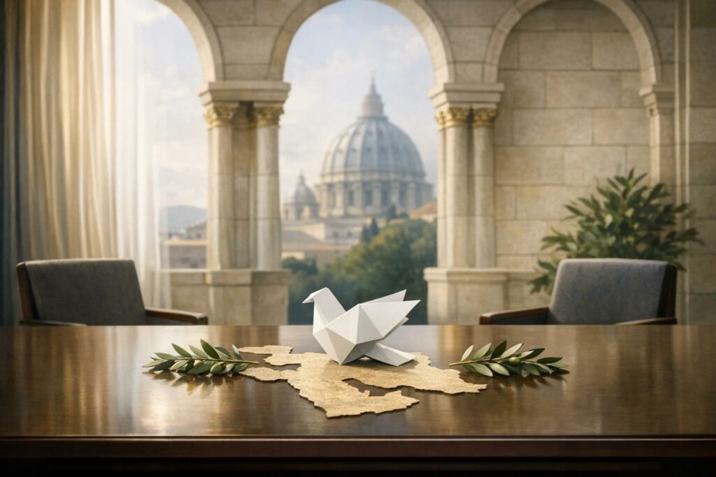 Citoyens face à l’escalade au Moyen-Orient : pourquoi la rencontre Macron-Léon XIV peut influer sur la protection des civils et la voie diplomatique Paix Moyen Orient