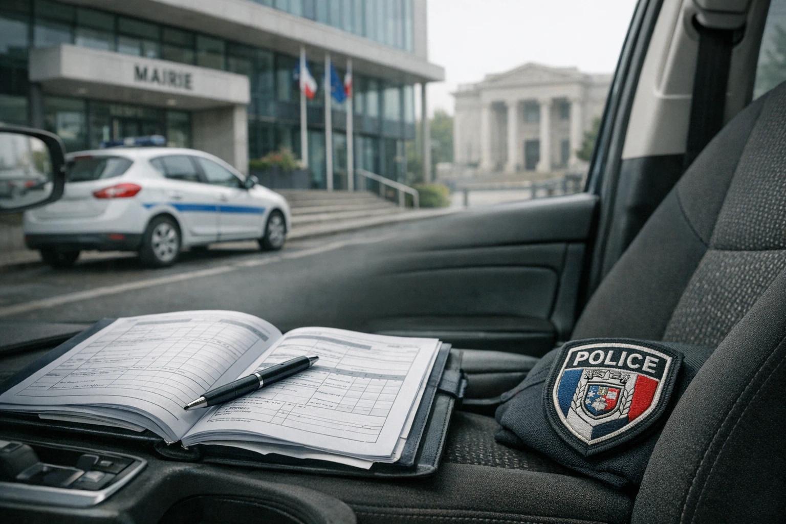 policiers chauffeurs municipaux