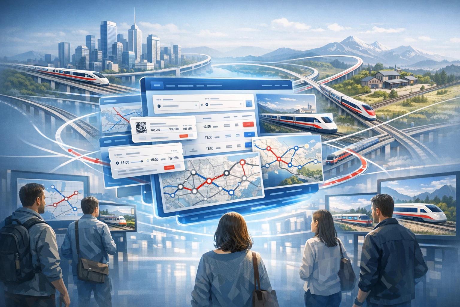 distribution billets train