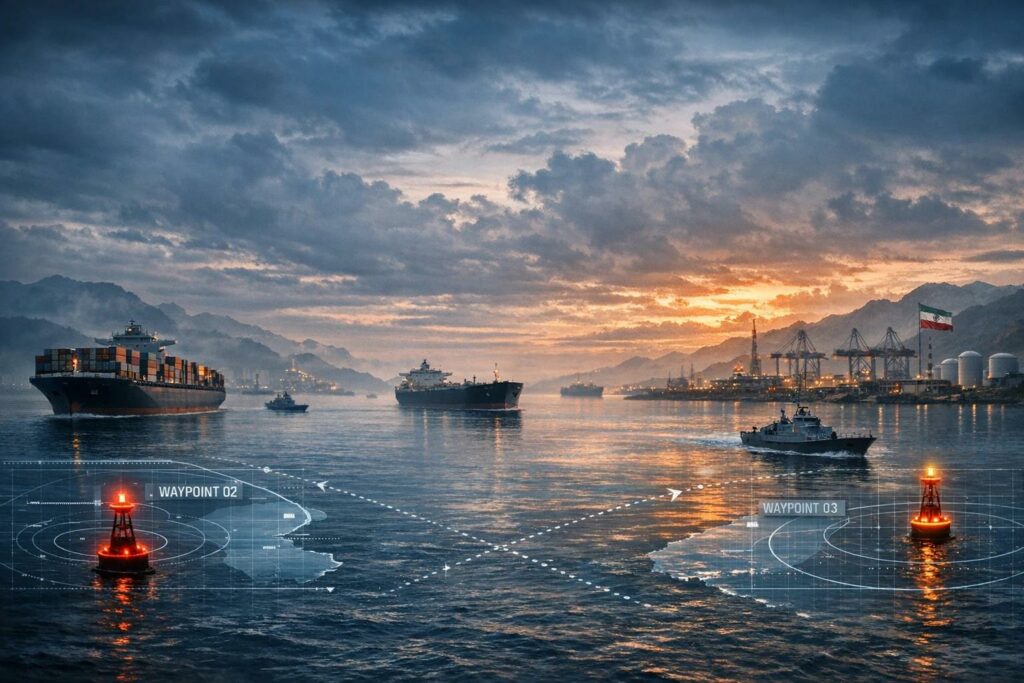 International blocus ports iraniens