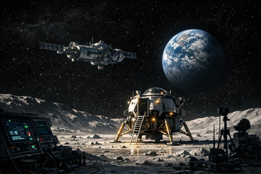 atterrissage lunaire 2028