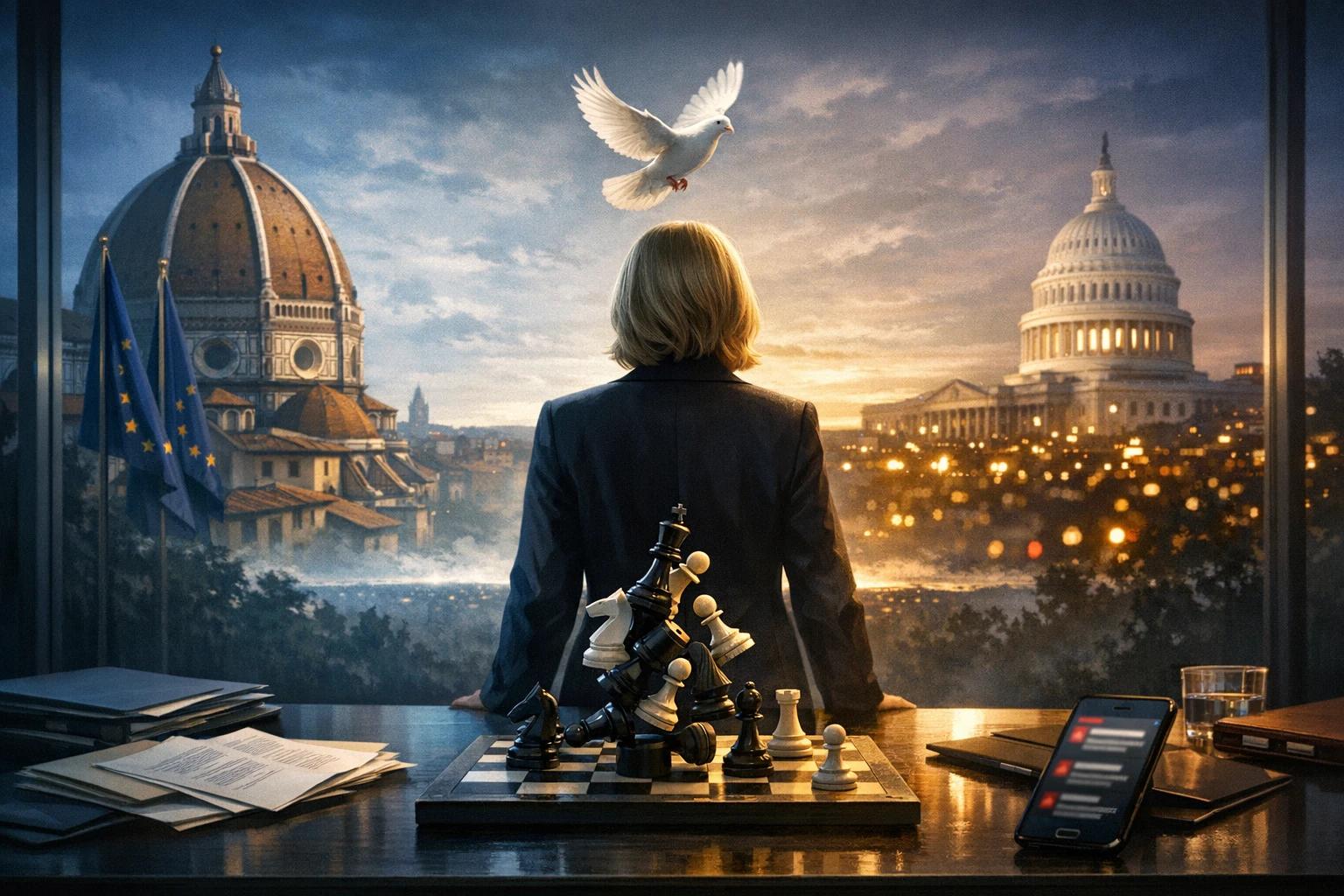 Meloni Trump pape