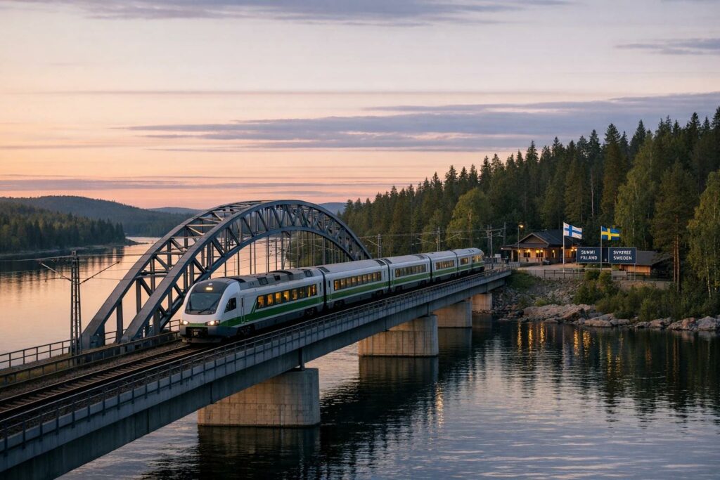 train Finlande Suède