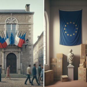 drapeau européen mairie