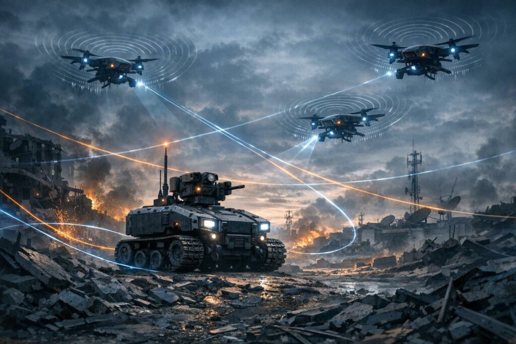 robots terrestres Ukraine