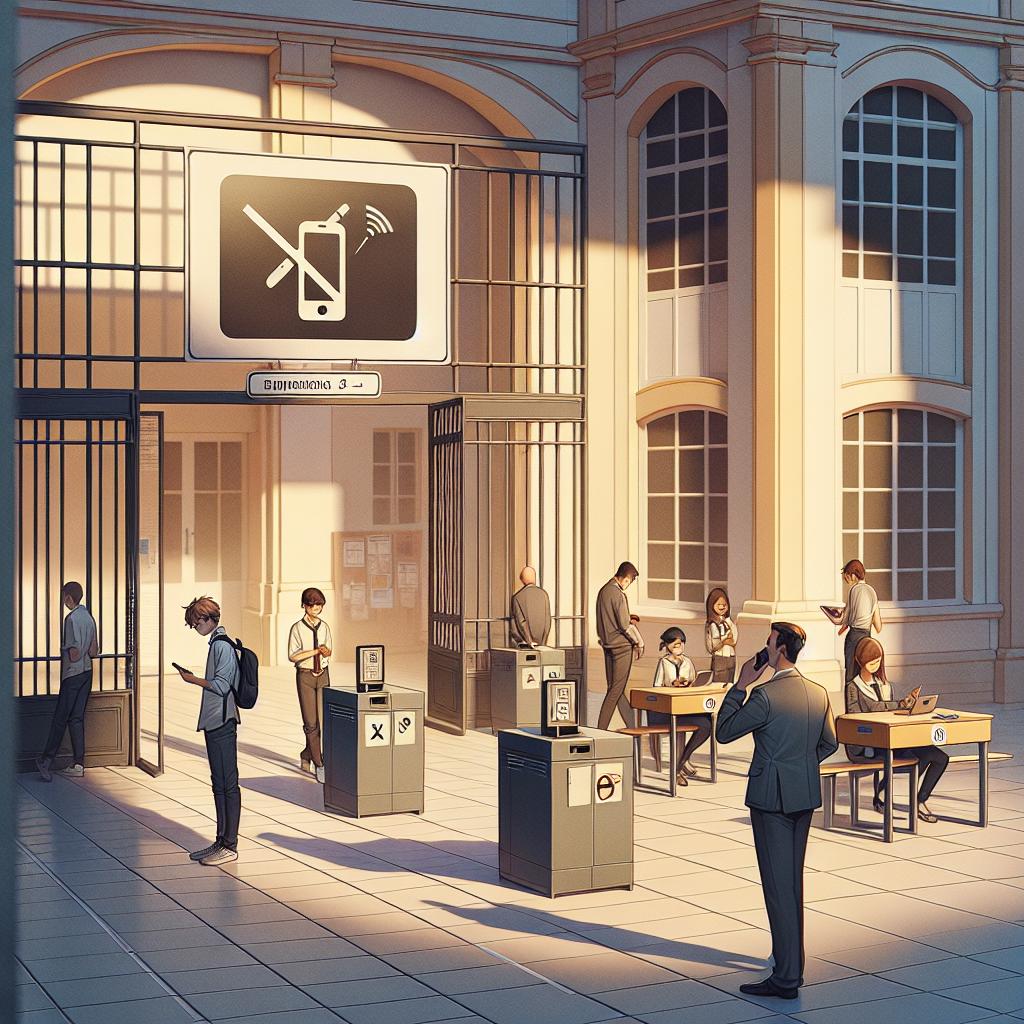 interdiction portable lycée