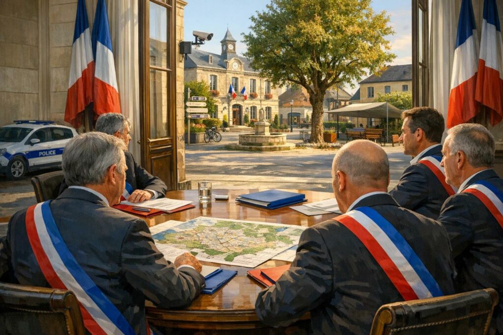 réception maires Élysée