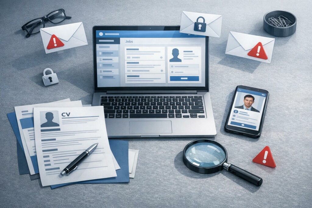 arnaque faux recruteur