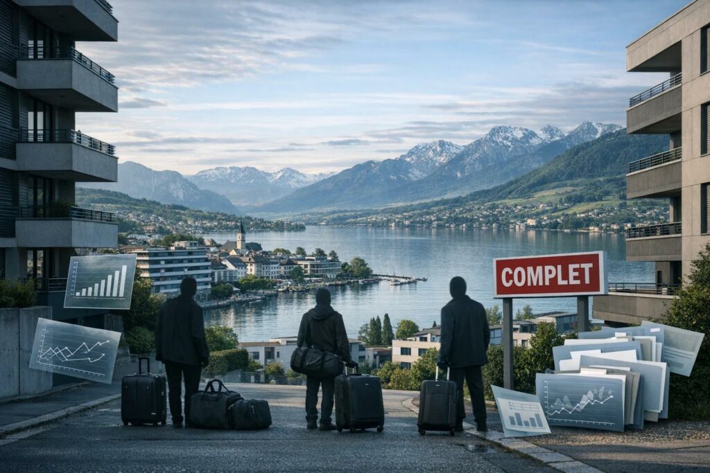 Quand Zoug devient refuge pour des expatriés du Golfe : qui supporte la pression immobilière et fiscale locale ? Zoug expatriés Golfe