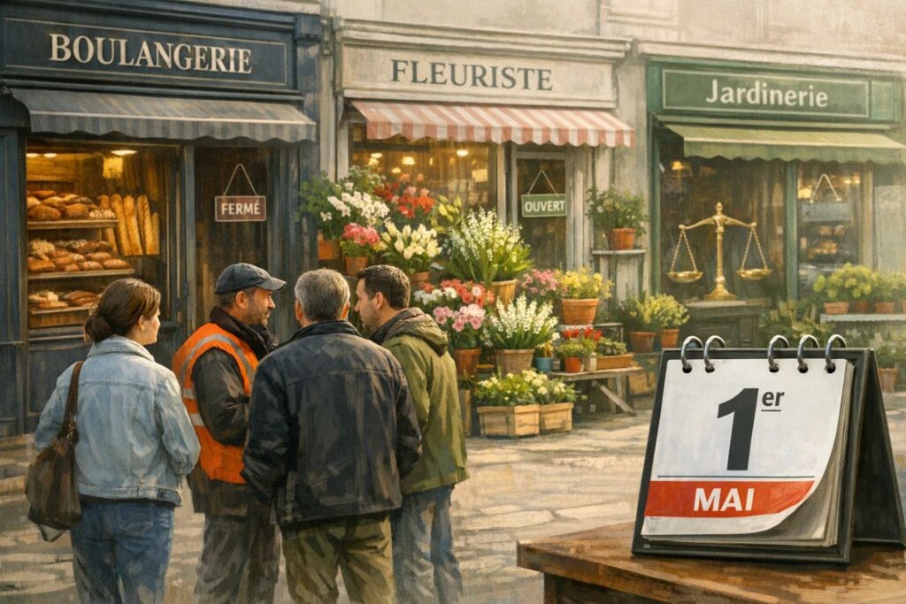 Citoyens : garantir le volontariat et la protection sociale si la loi autorise certains commerces à travailler le 1er mai travail 1er mai