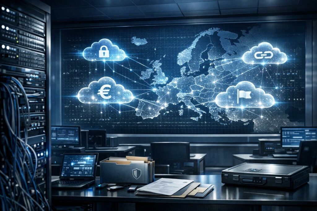 dépendance cloud américain