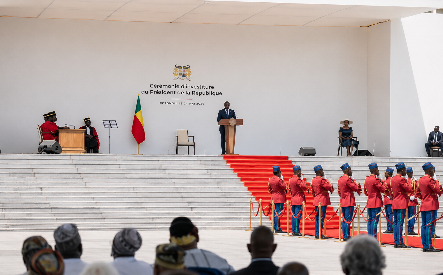 Cérémonie d’investiture de Romuald Wadagni au Bénin