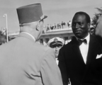Le président français, Charles de Gaulle et Modibo Keïta, président malien, dans les années 1960 (DR)