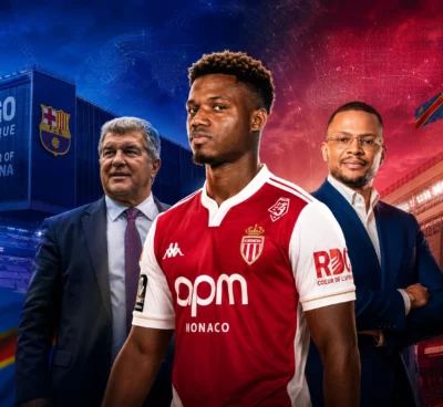 La RD Congo au cœur de ses partenariats sportifs avec l’AS Monaco et le FC Barcelone, entre football et rayonnement international.