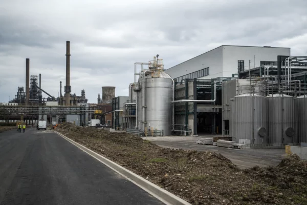 Usine de recyclage textile à Longlaville