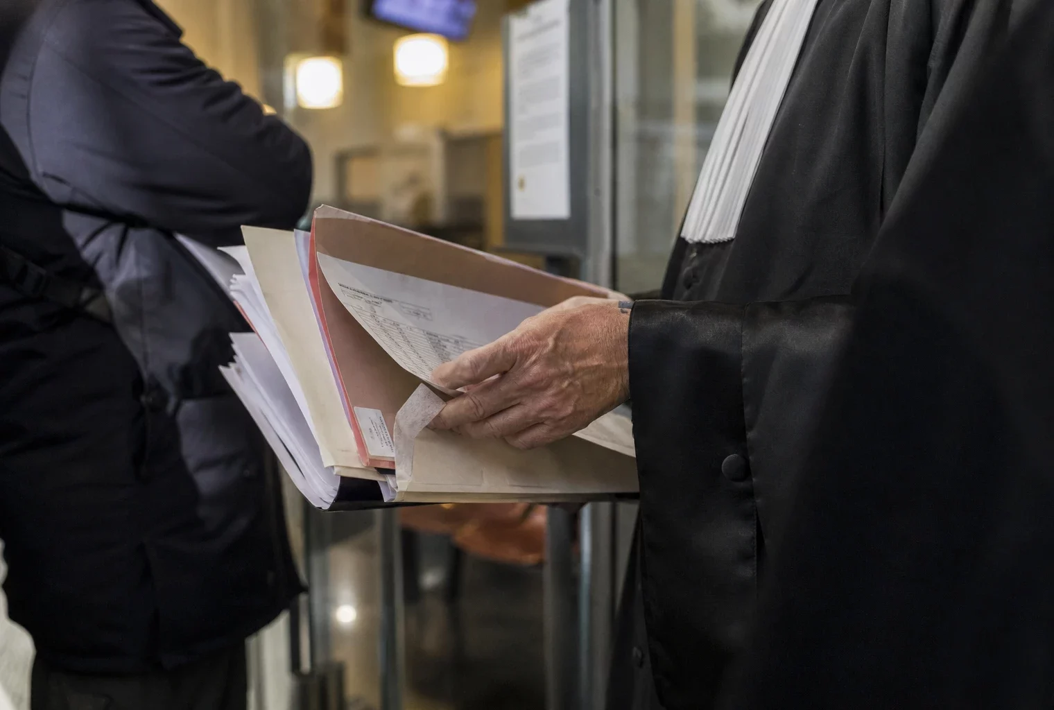À Paris, le tribunal judiciaire où s’est jouée la contestation de l’exclusion de Philippe Brun.