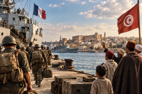 évacuation de Bizerte